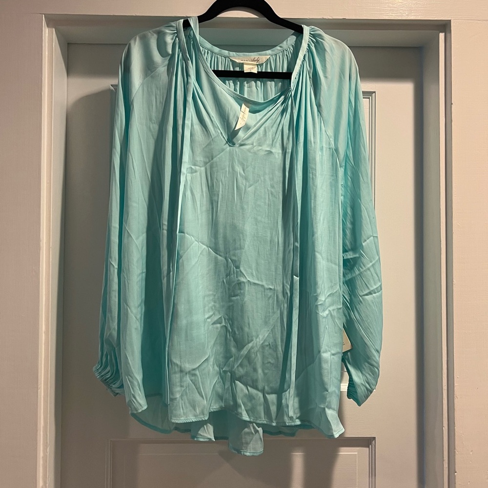 Miracle Aqua Women's Blouse